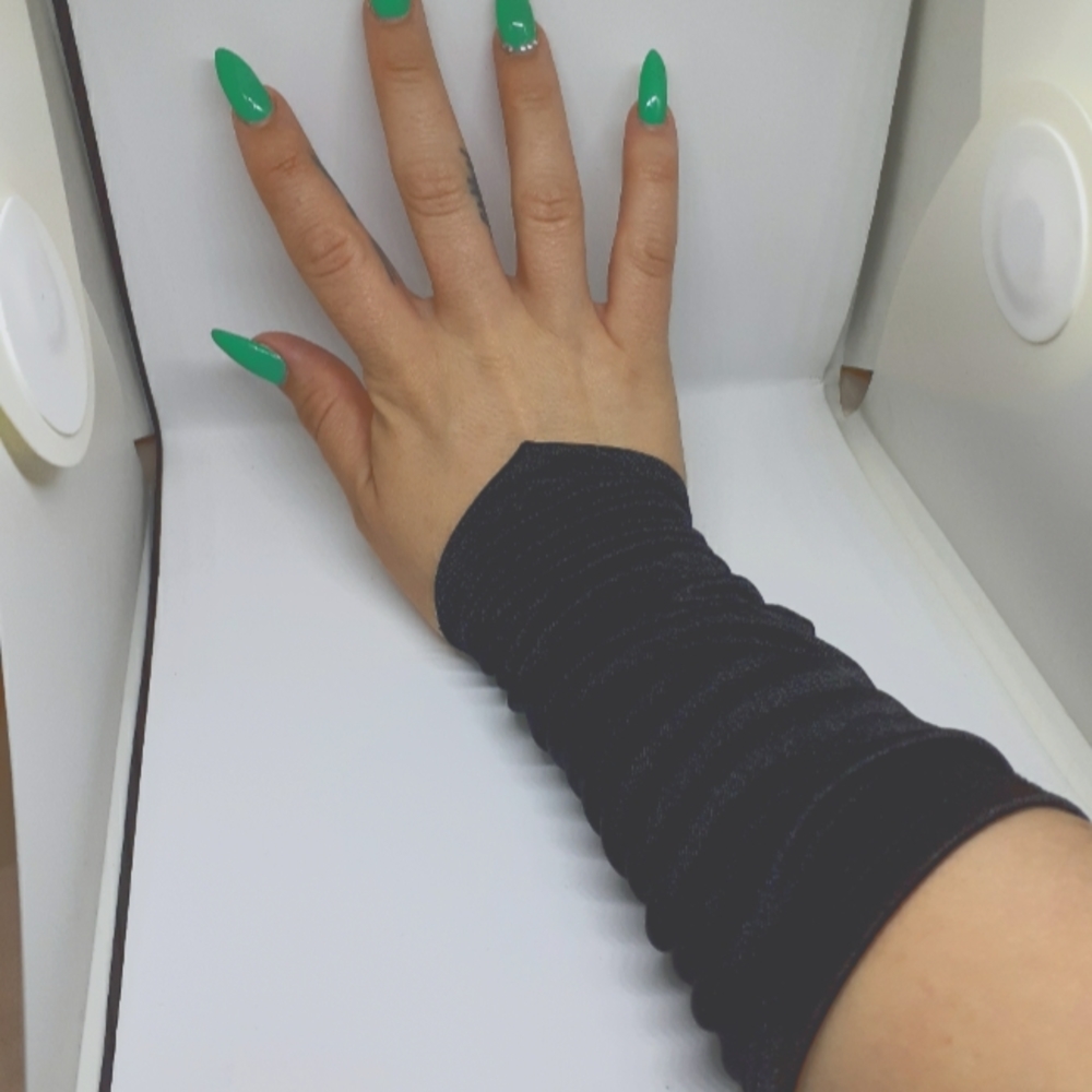 Solid wrist gloves - Black